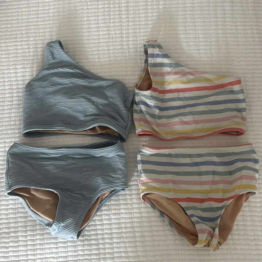 Lot of two crew cuts size 3 swim suits
